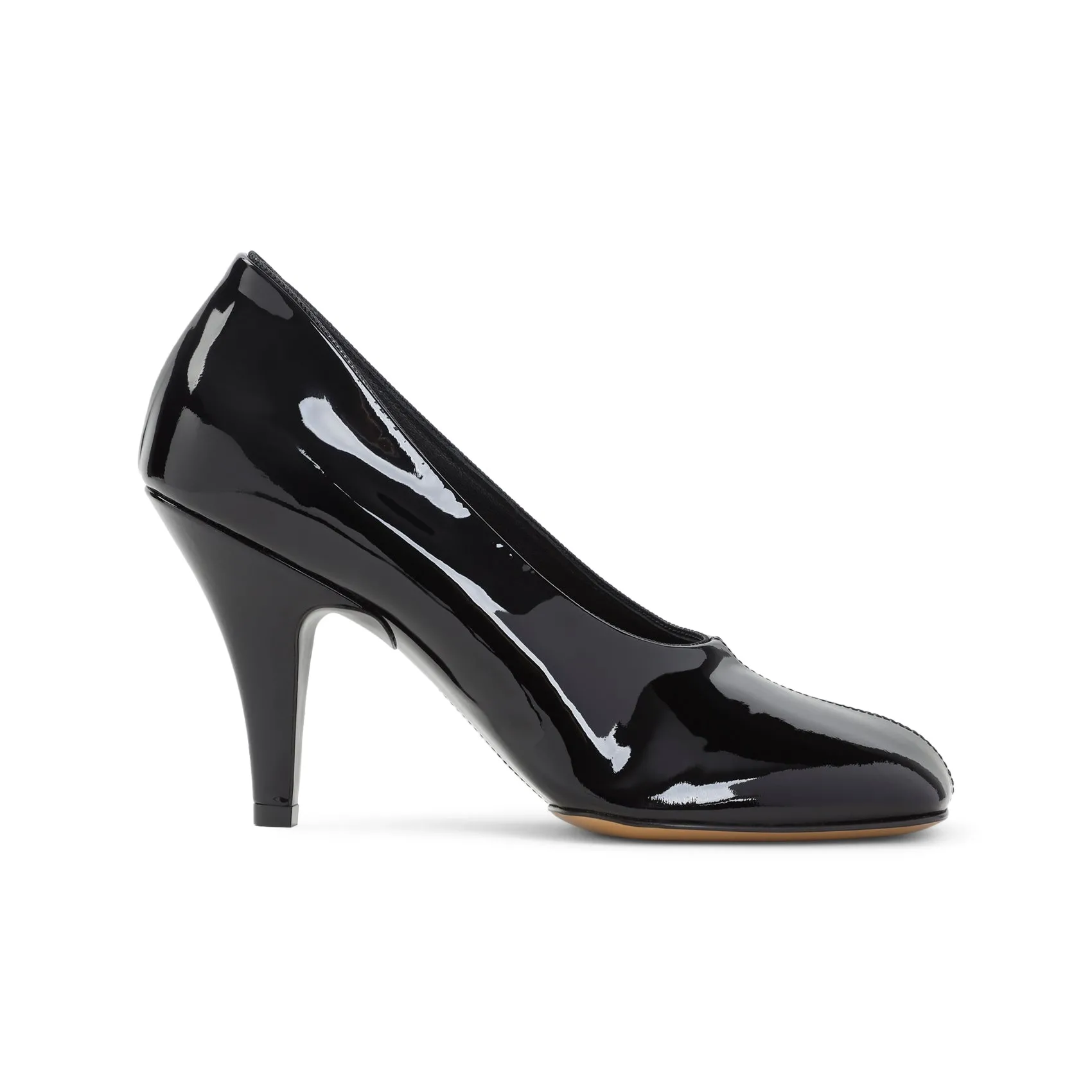 Black Soft 90 Calf Leather Pumps