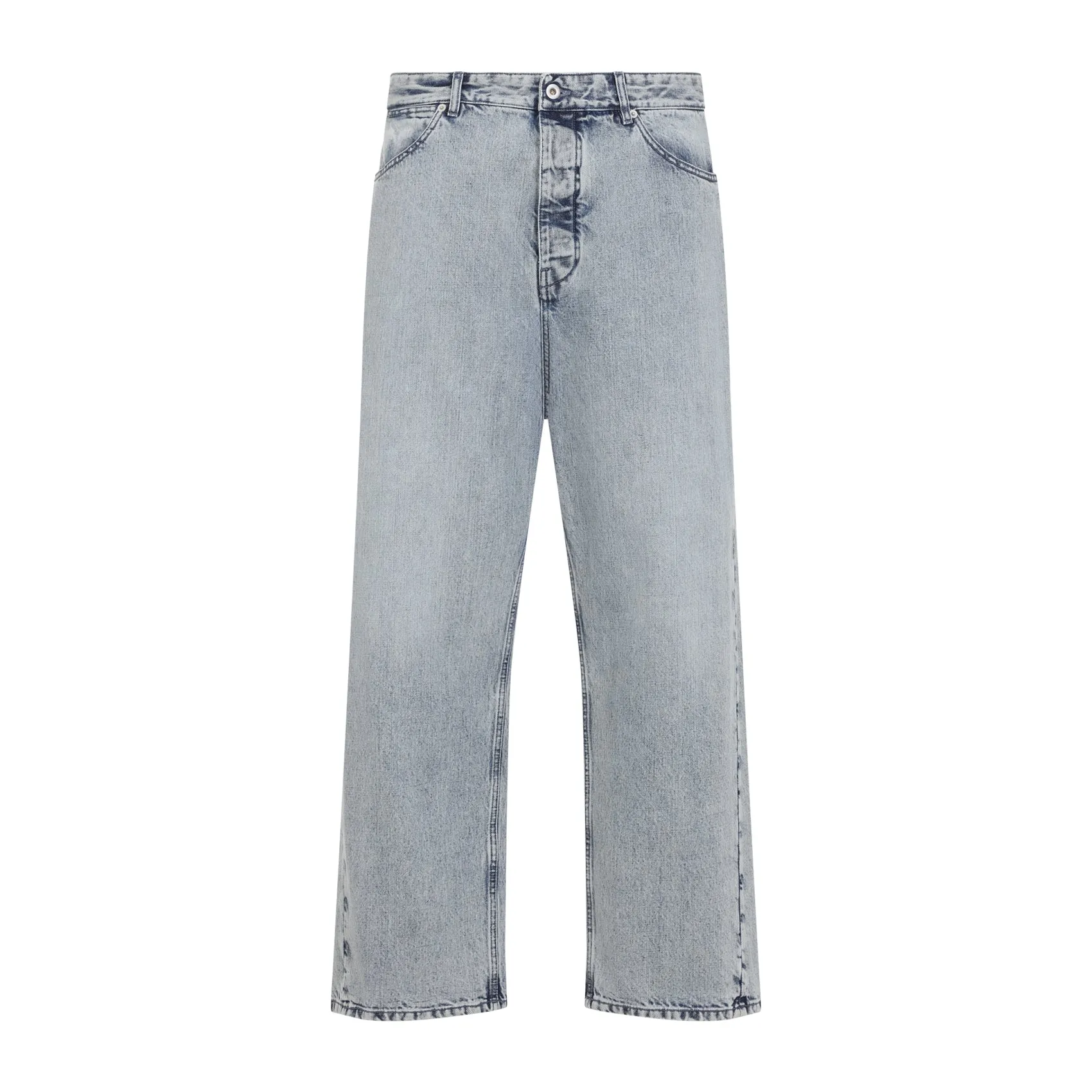 Antartic Blue Cotton 183 Aw 23 Treated Trousers