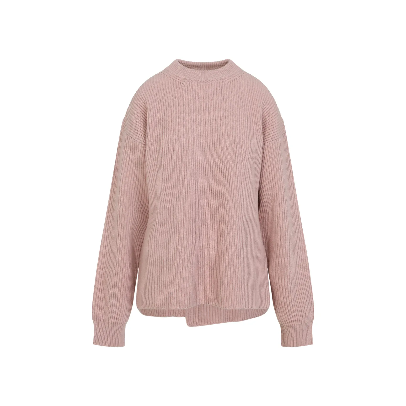 Powder Pink Wool Long Sleeves Cn Jumper