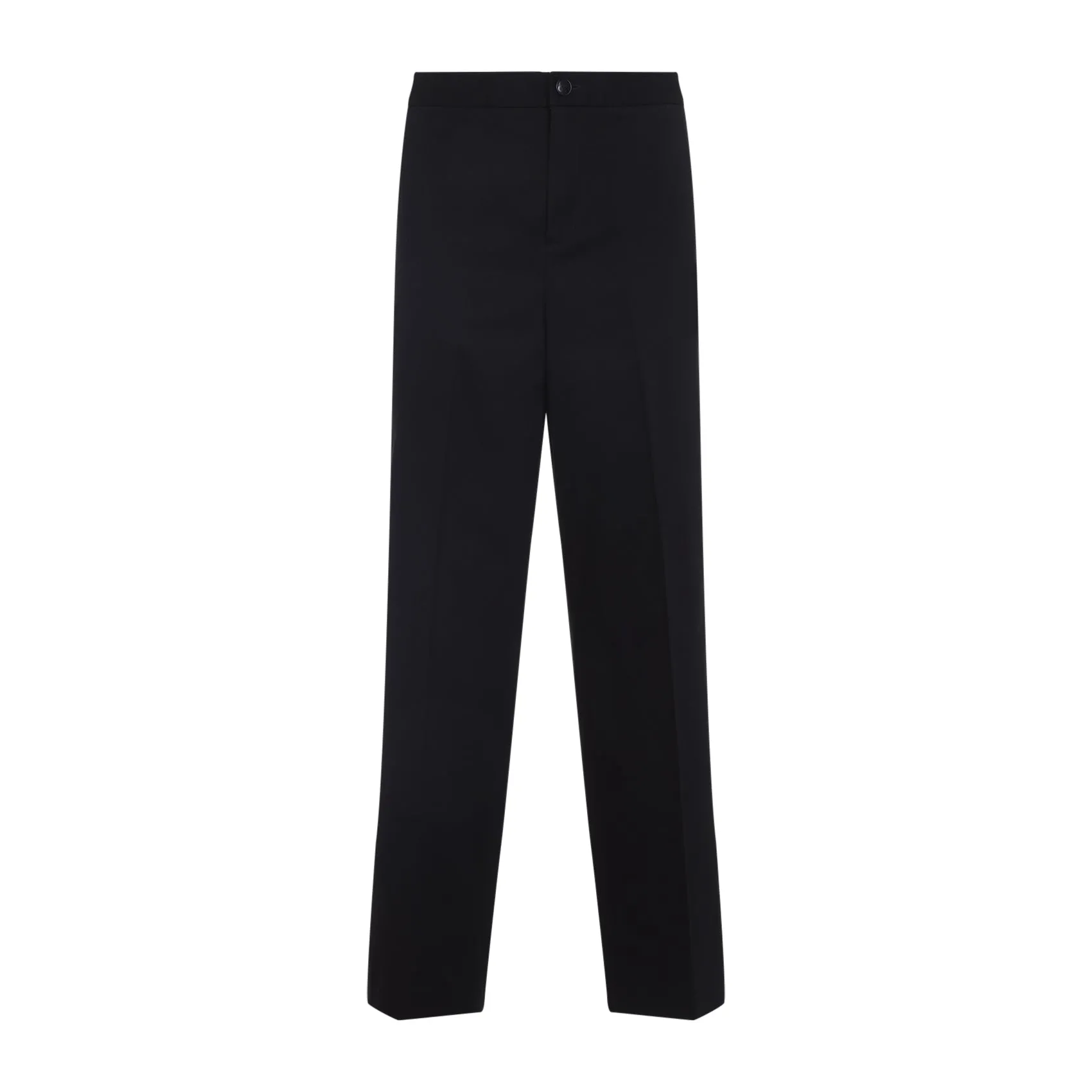 Black Chino Cotton Pants