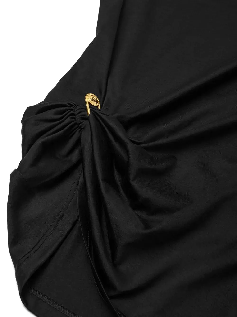 Black Cotton New Box T-Shirt