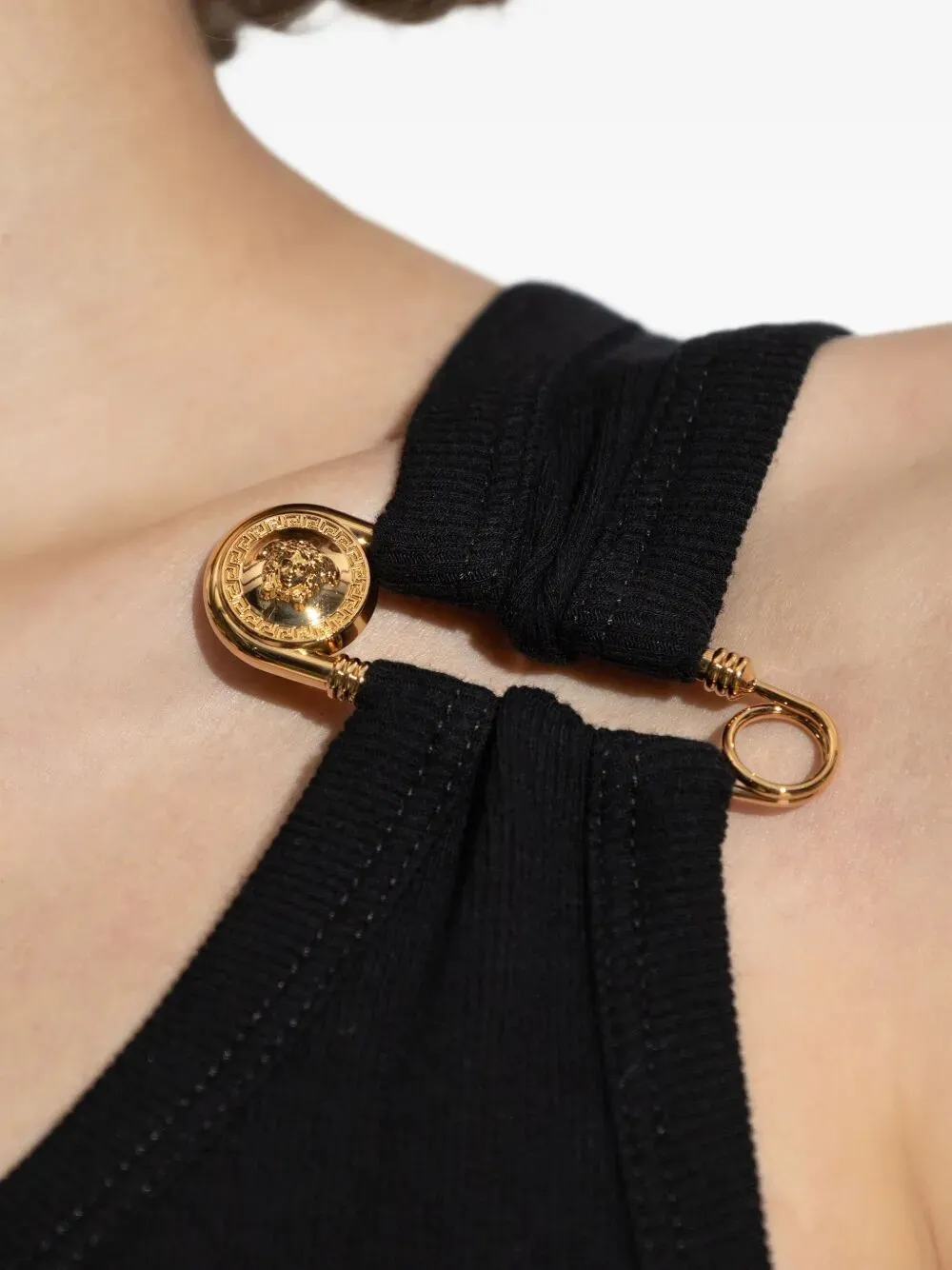 Digital Denim Blue Print Cotton Third Cut Jeans