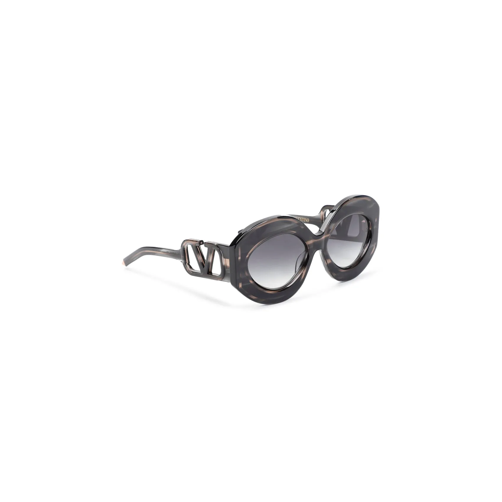 Black And Gold V-Soul Ii Acetate Sunglasses