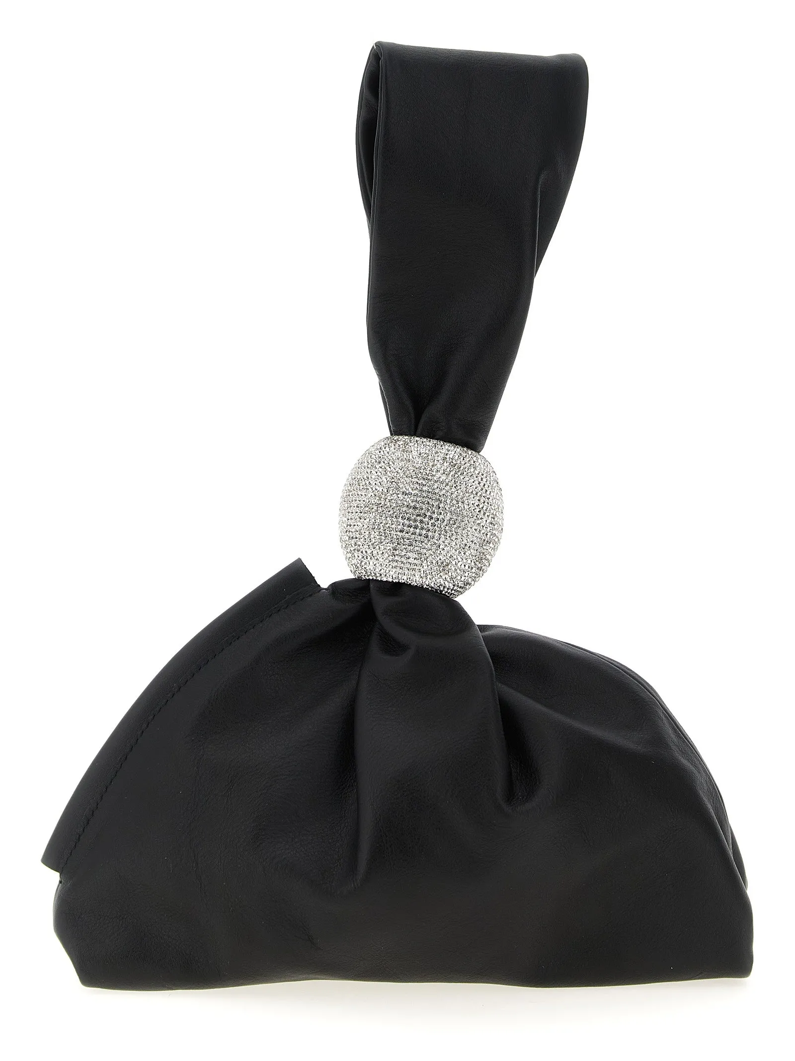 Jewel Detail Handbag Borse A Mano Nero