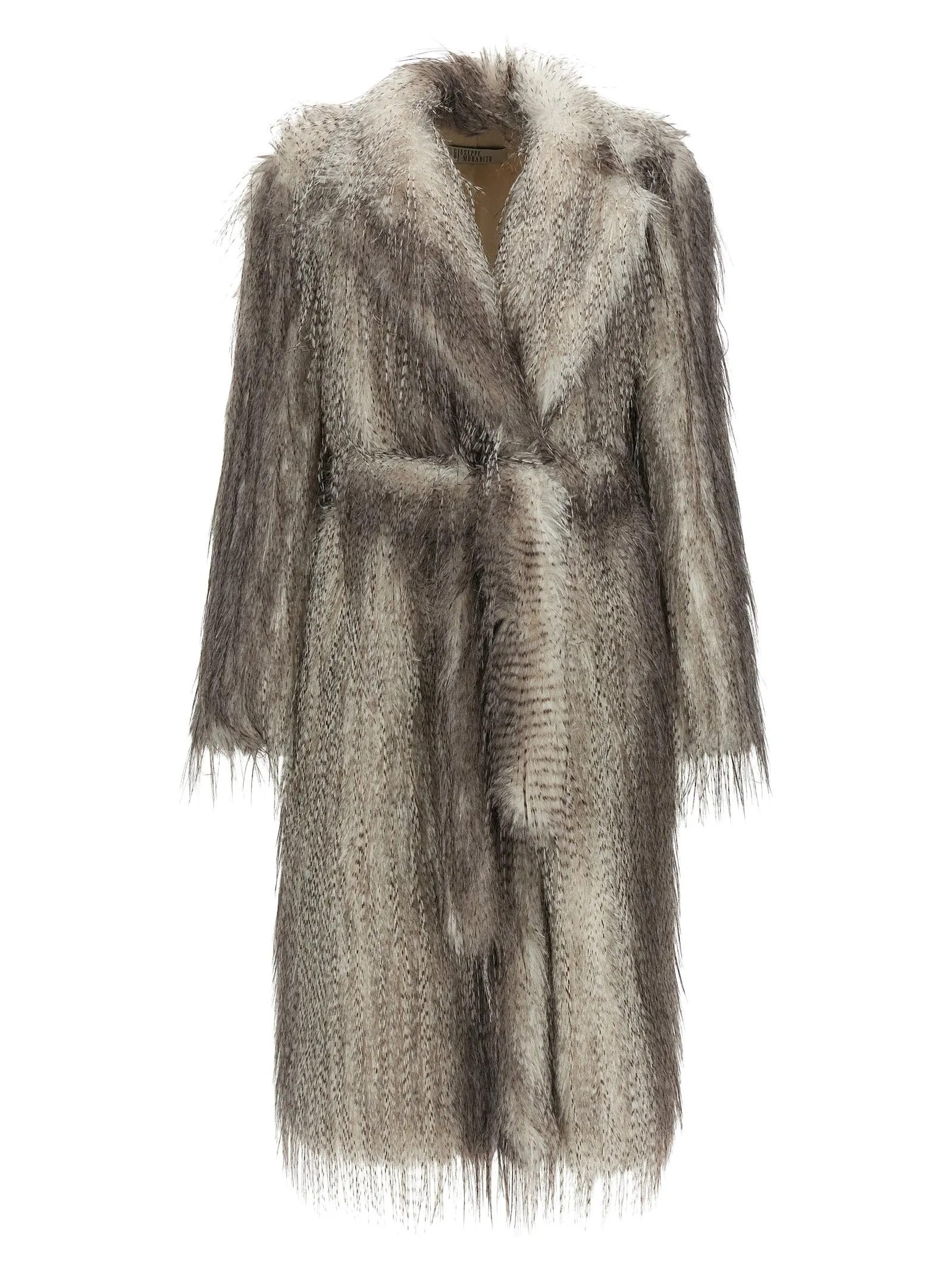 Fur Coat Trench E Impermeabili Grigio