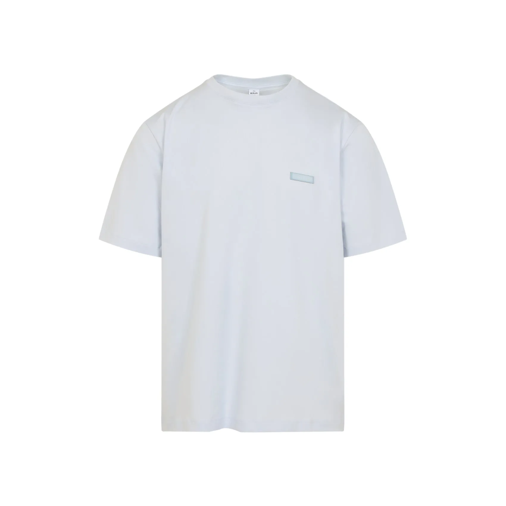 Light Blue Cotton T-Shirt