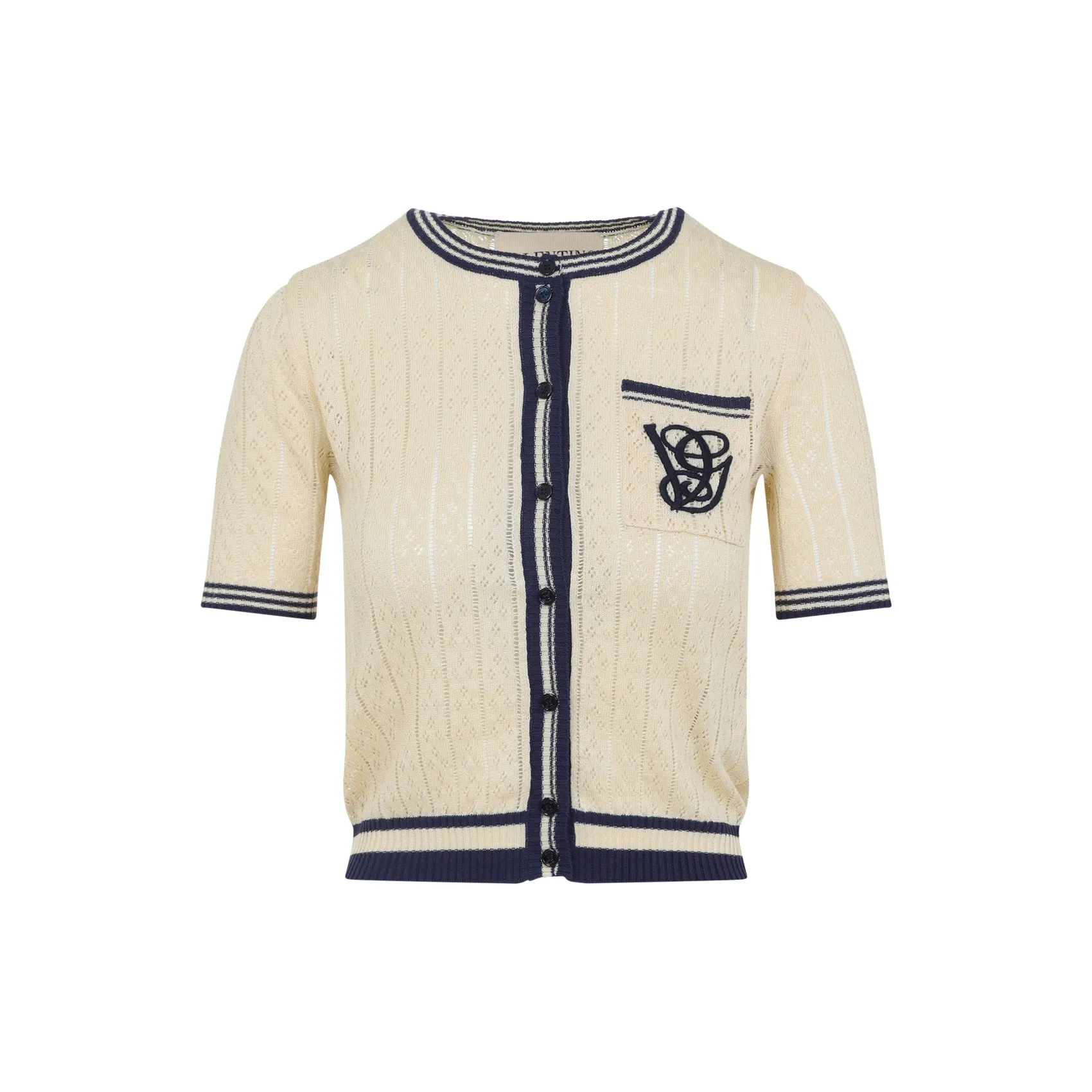 Beige Linen Cardigan