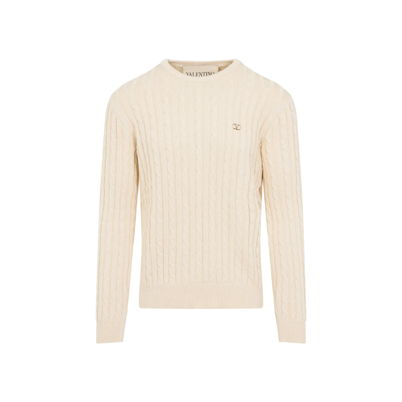 Ivory Cotton Pullover