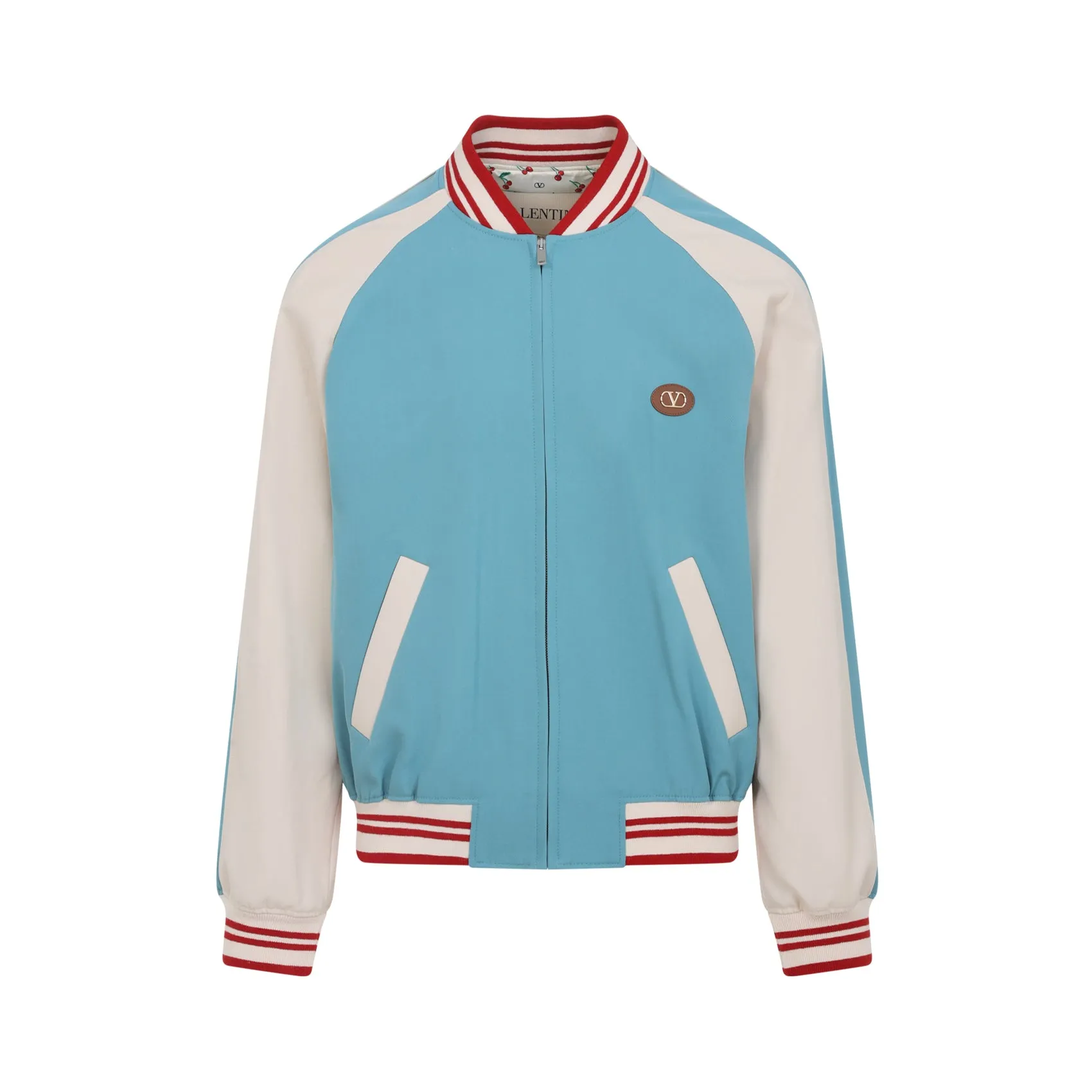 Light Blue Viscose Jacket