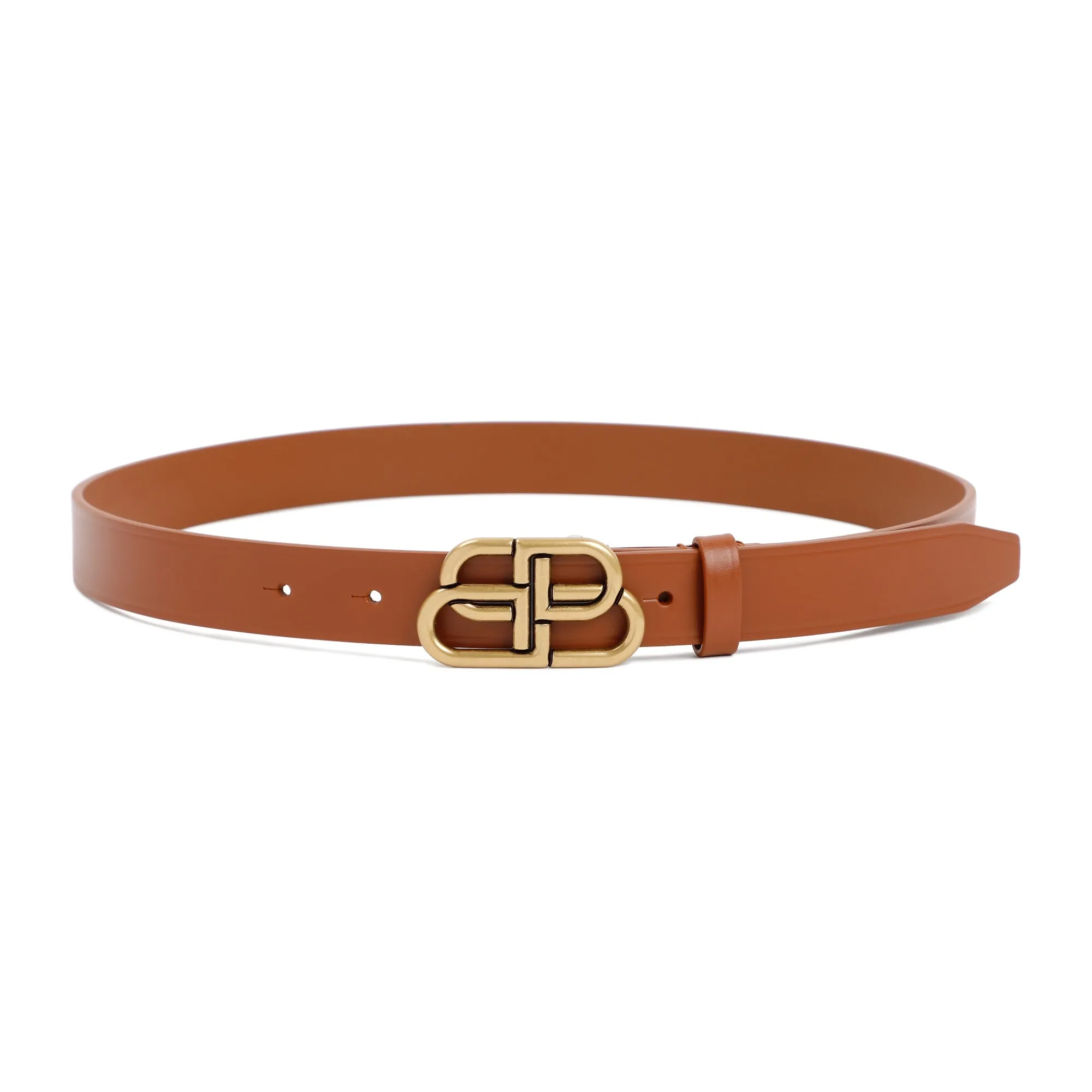 Tan Bb Thin Belt
