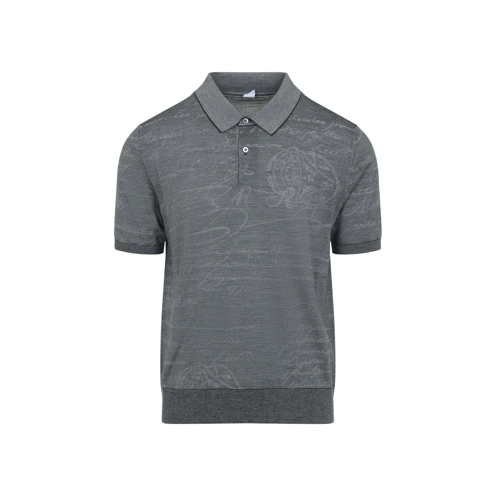 Dark Green Wool Polo