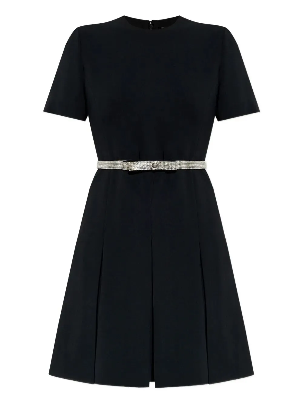 Abito Da Cocktail Con Cintura In Cristalli