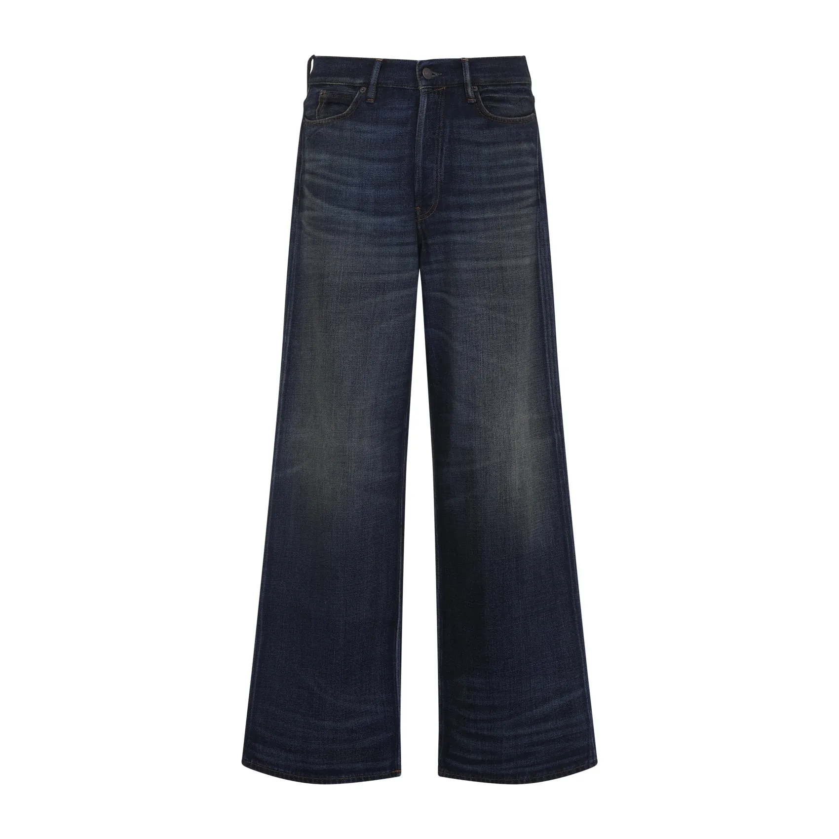 Dark Blue Cotton Trafalgar Jeans