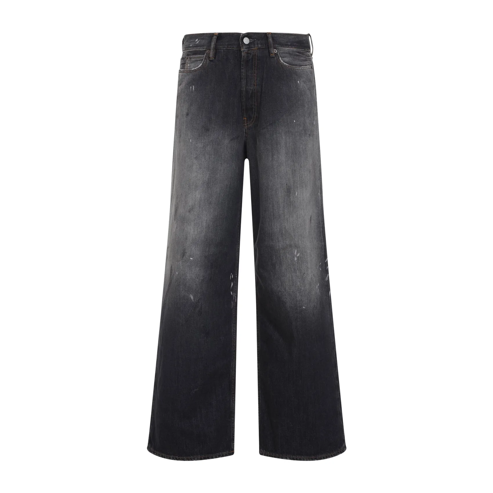 Black Cotton Trafalgar Jeans