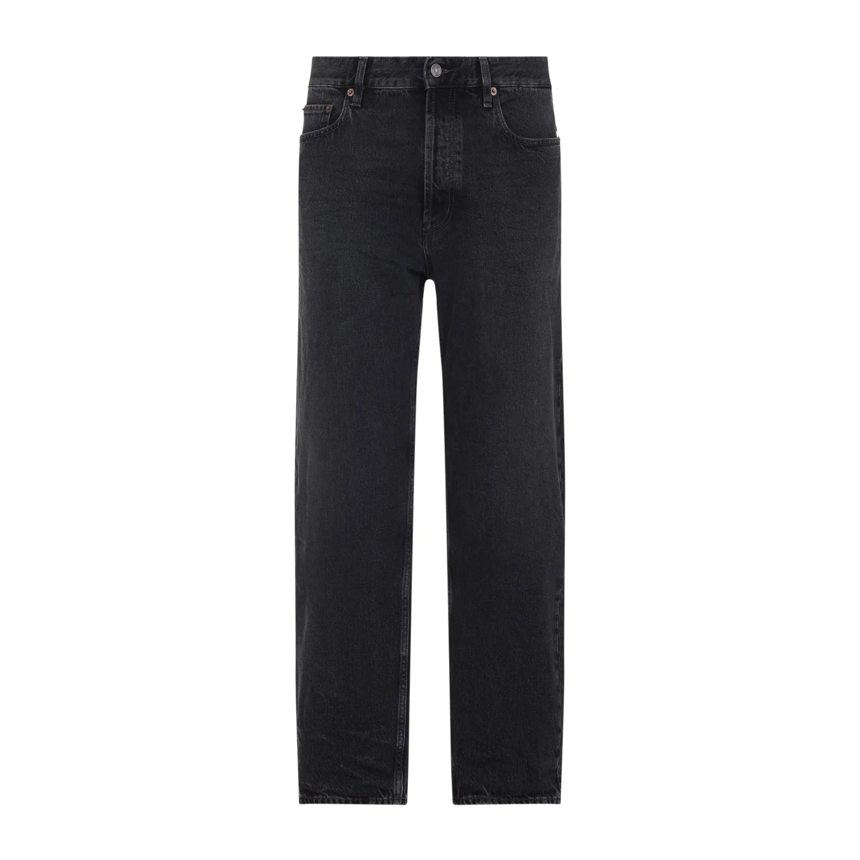 Black Mick Long Cotton Jeans