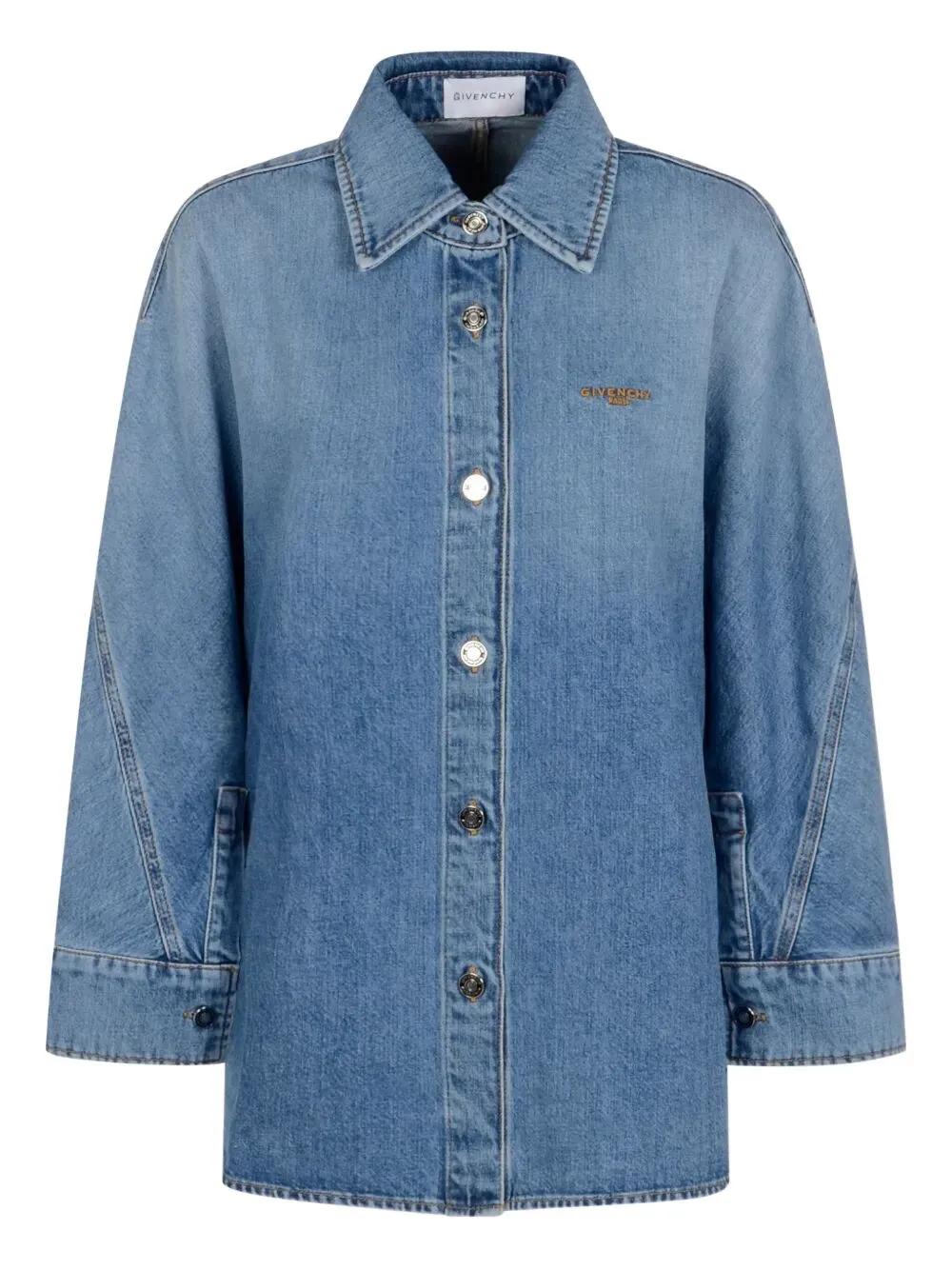 Camicia Cocoon In Denim