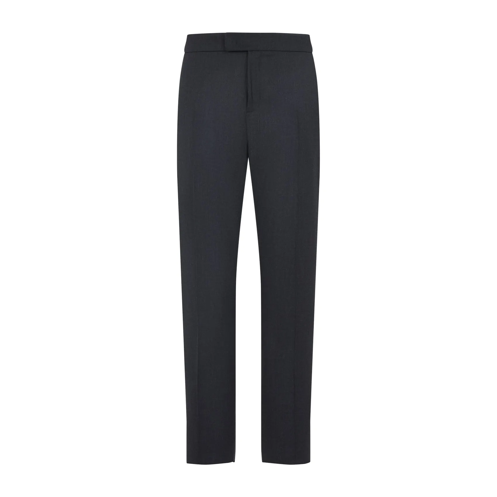 Dark Lead Mysterious Grey Wool Pants