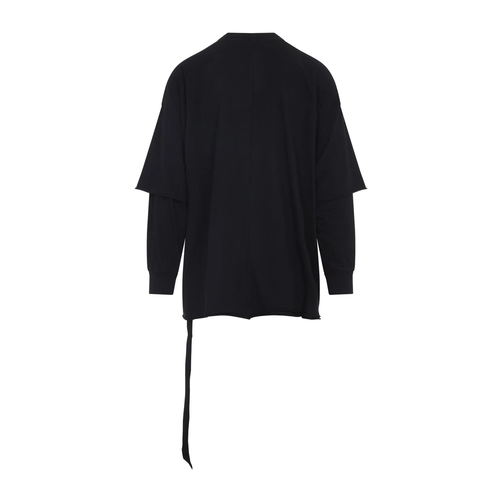 Black Tommy Hustler Cotton Sweatshirt