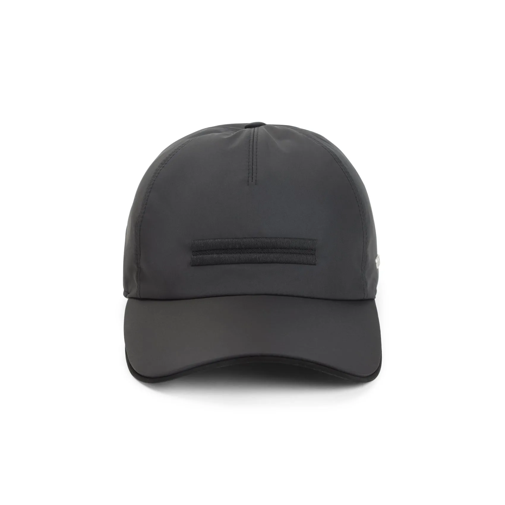 Black Nylon Baseball Cap