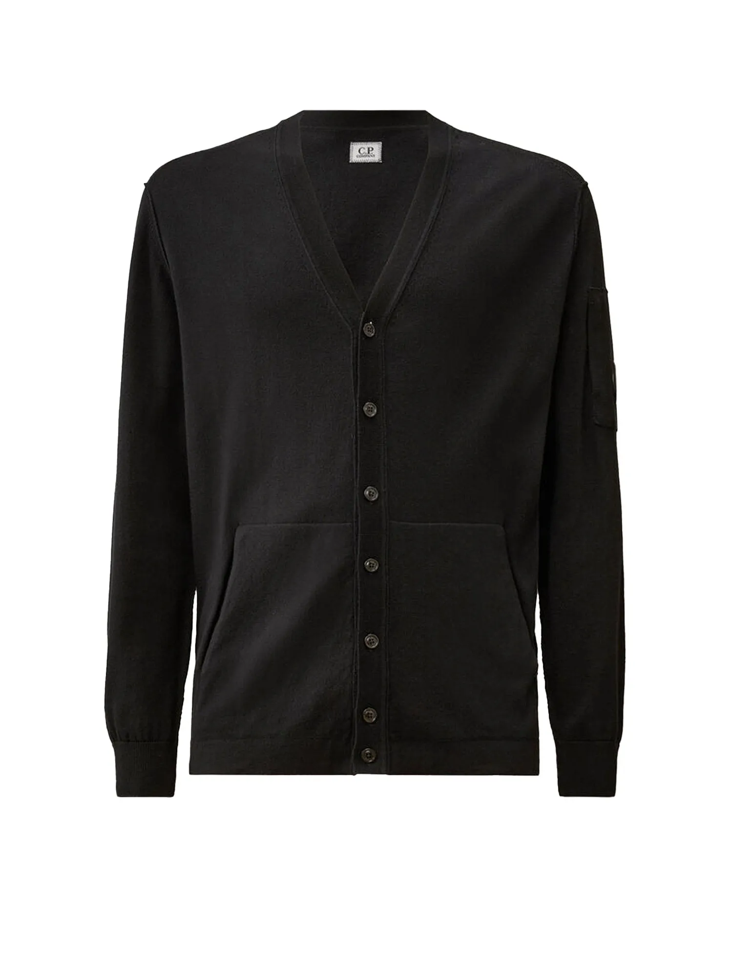 Cotton Cardigan With Logo Detail