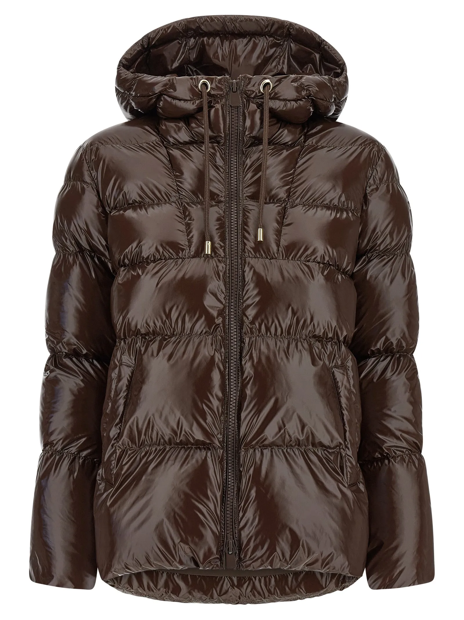 Eleodoro Puffer Jackets Marrone