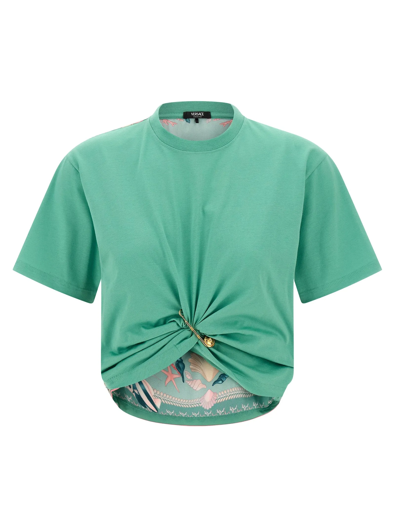 Underwater Barocco T Shirt Verde