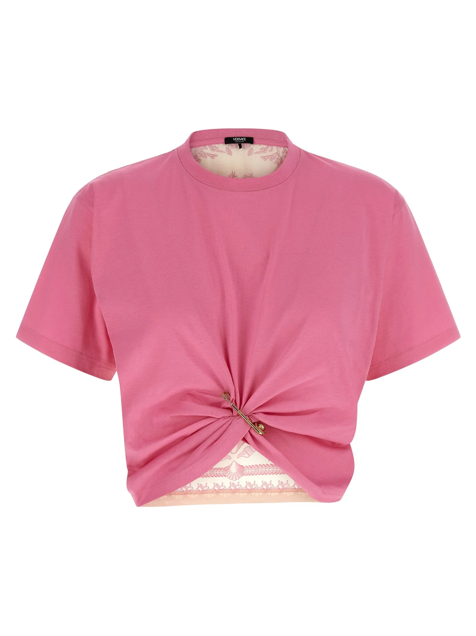 Underwater Barocco T Shirt Rosa