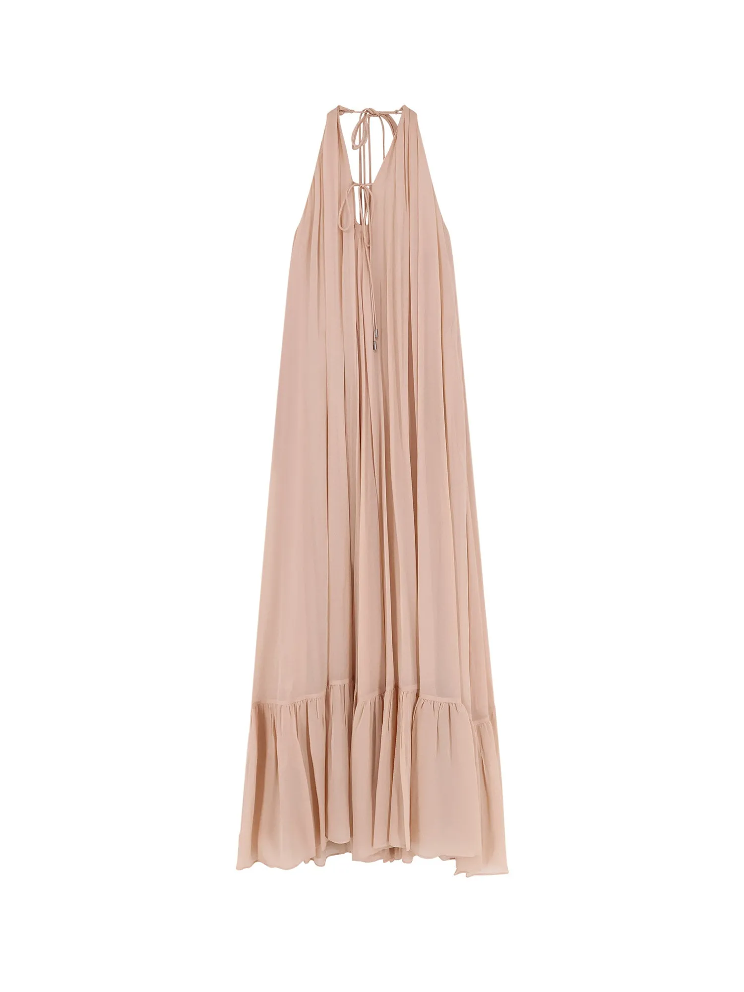 Venturone Chiffon Long Dress