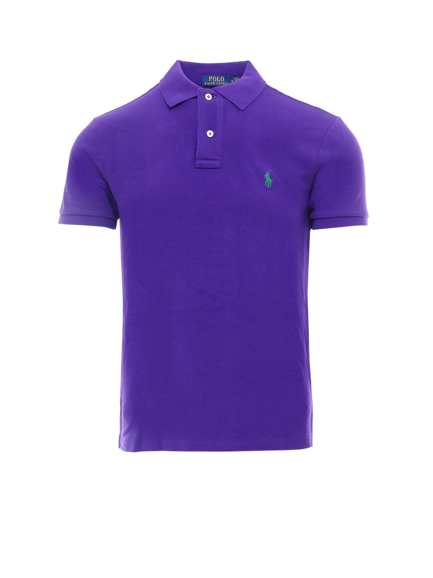 Cotton Polo Shirt With Embroidered Logo