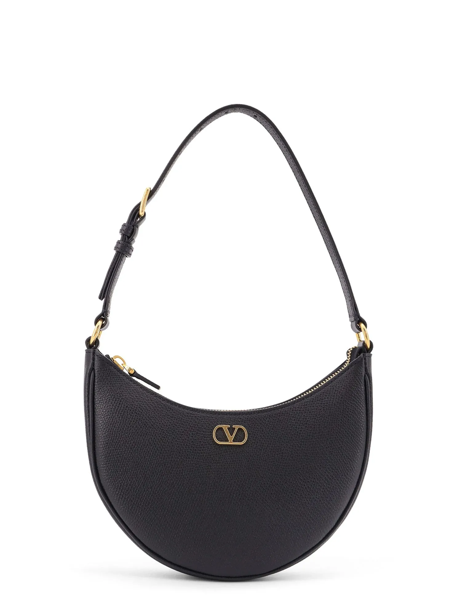 Vlogo Signature Leather Shoulder Bag