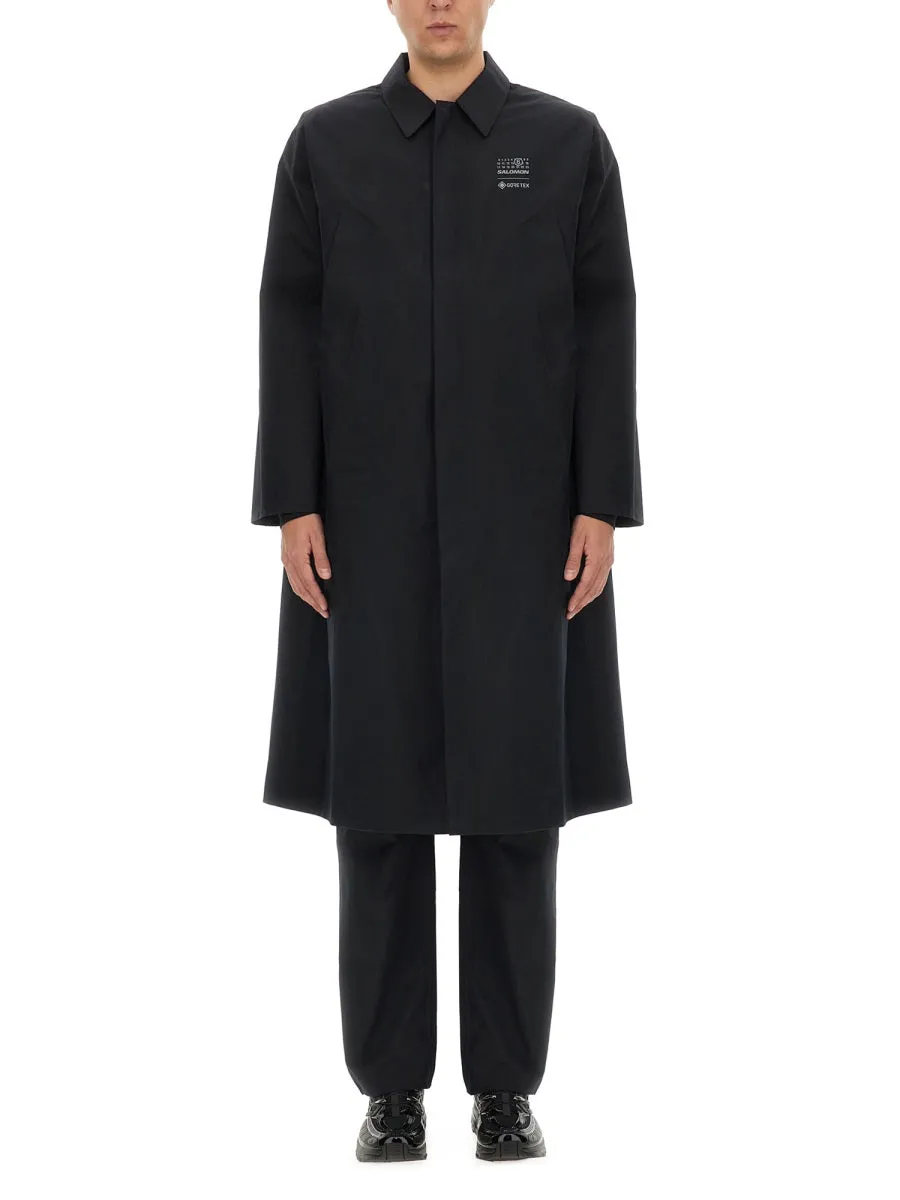 Trench Coat With Logo