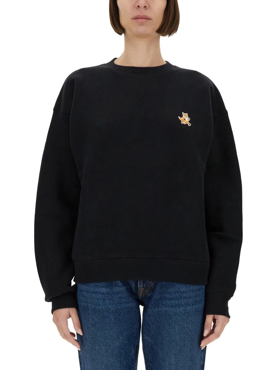 "Speedy Fox Patch" Sweatshirt