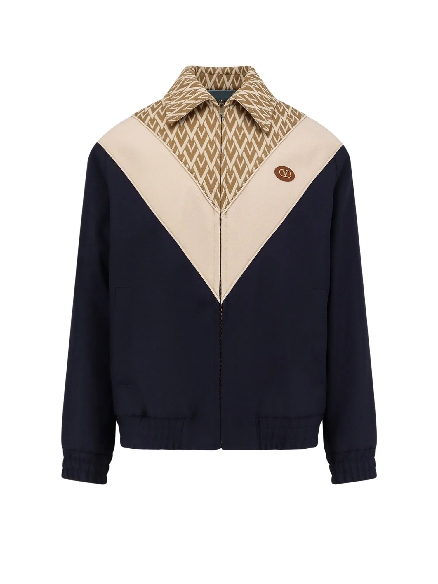 Toute La V Wool And Cotton Jacket