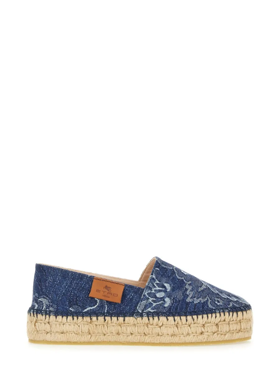 Denim Espadrilles