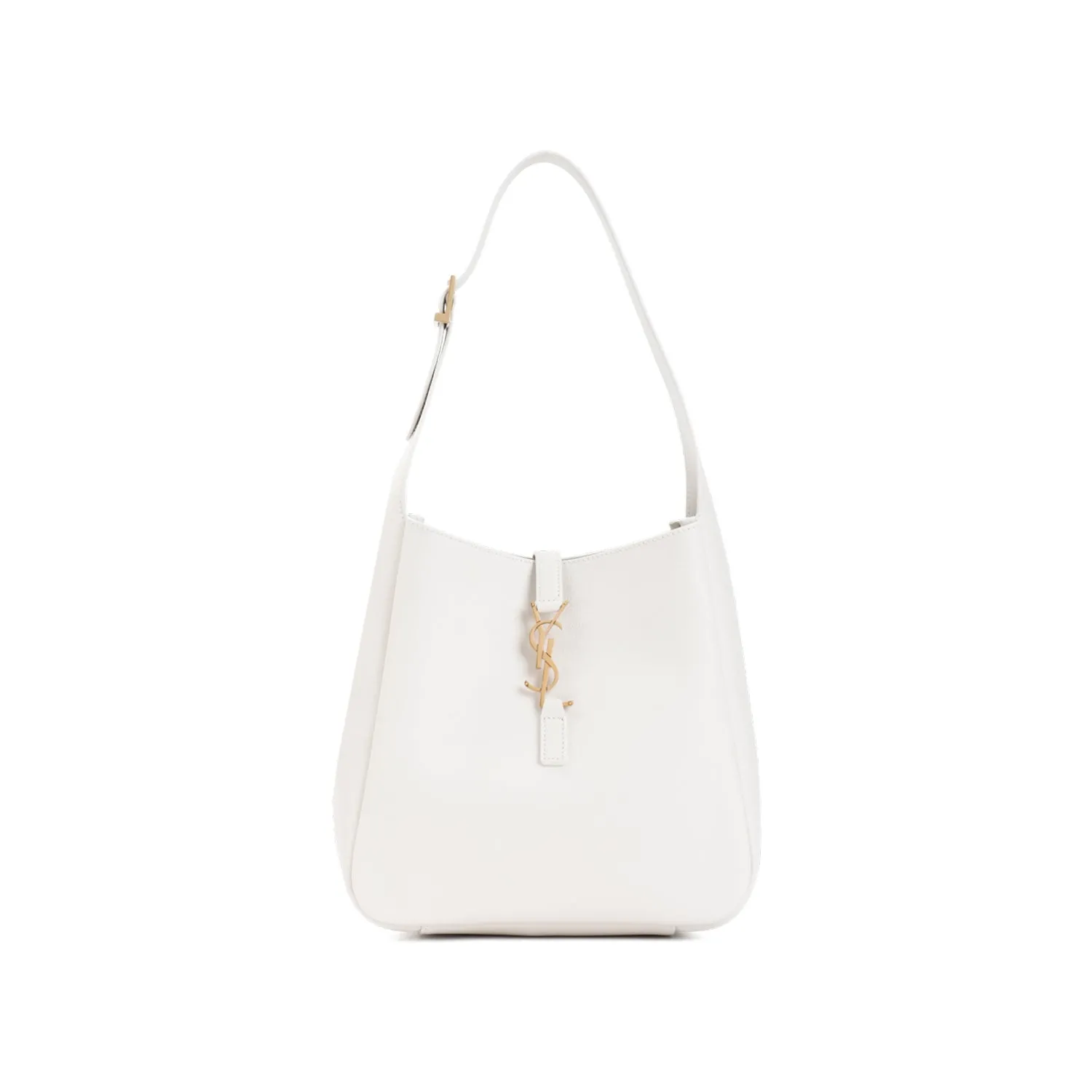 White Le 5a7 S Calf Leather Shoulder Bag