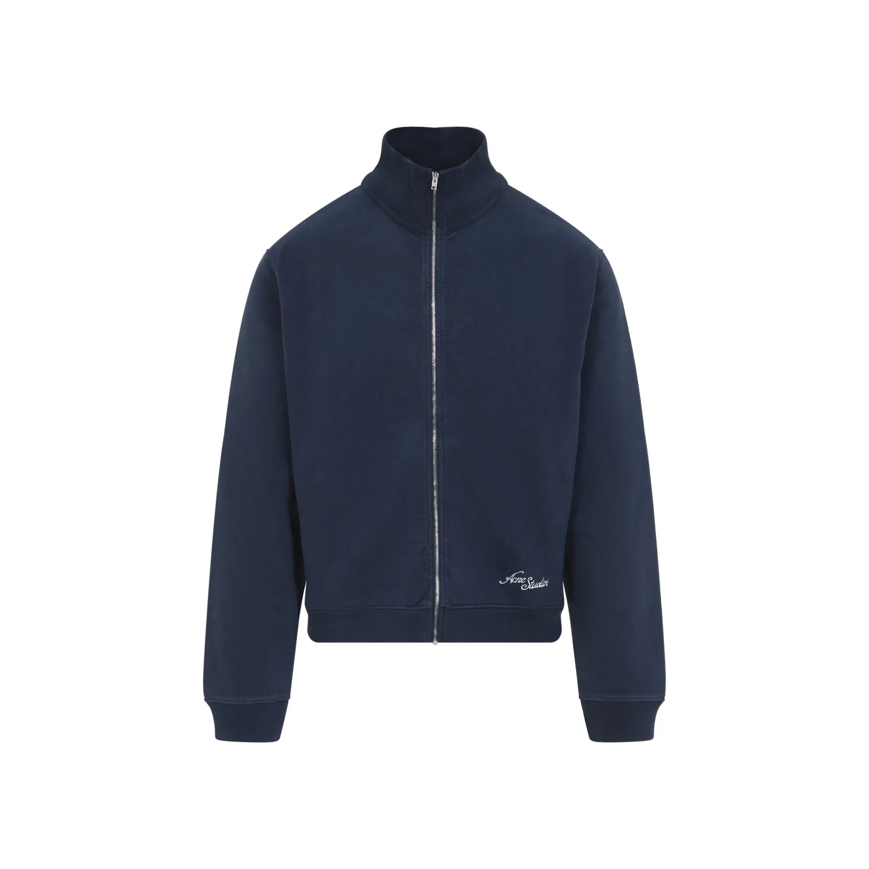 Deep Blue Cotton Sweatshirt