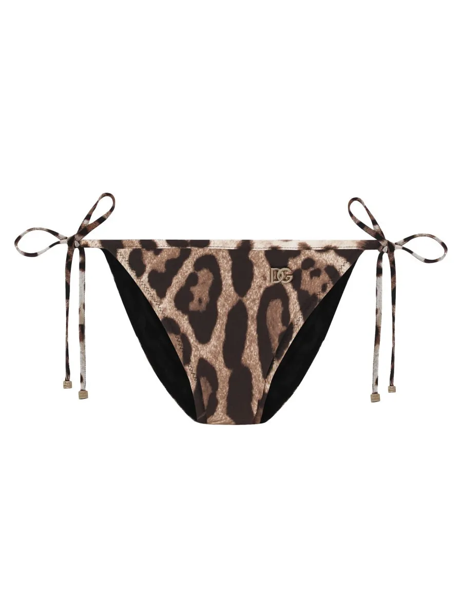 Animal Print Bikini Briefs