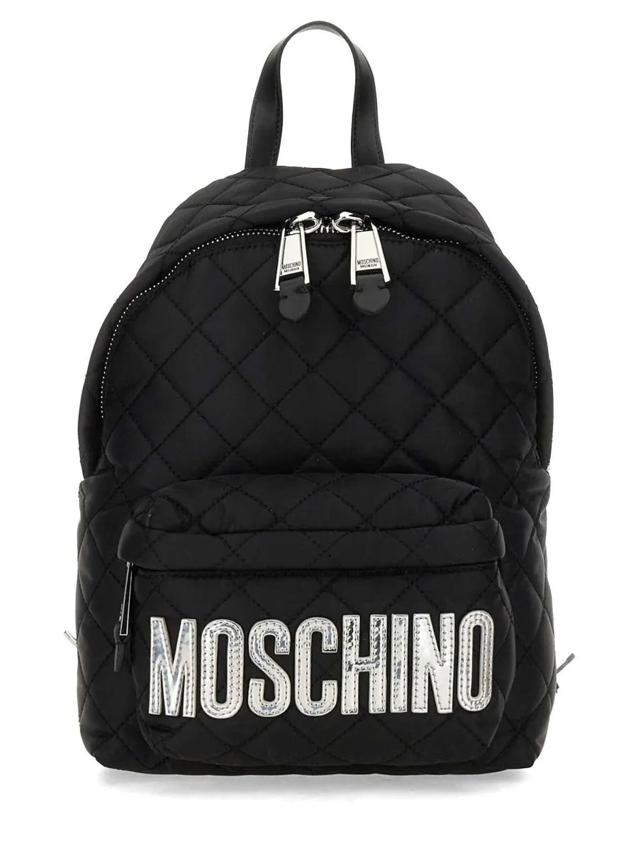 Quilted Nylon Backpack