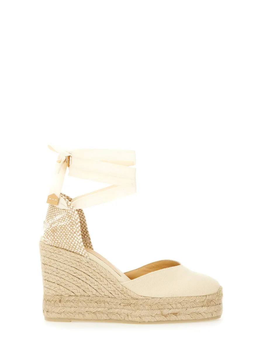 Espadrille "Clear" With Wedge
