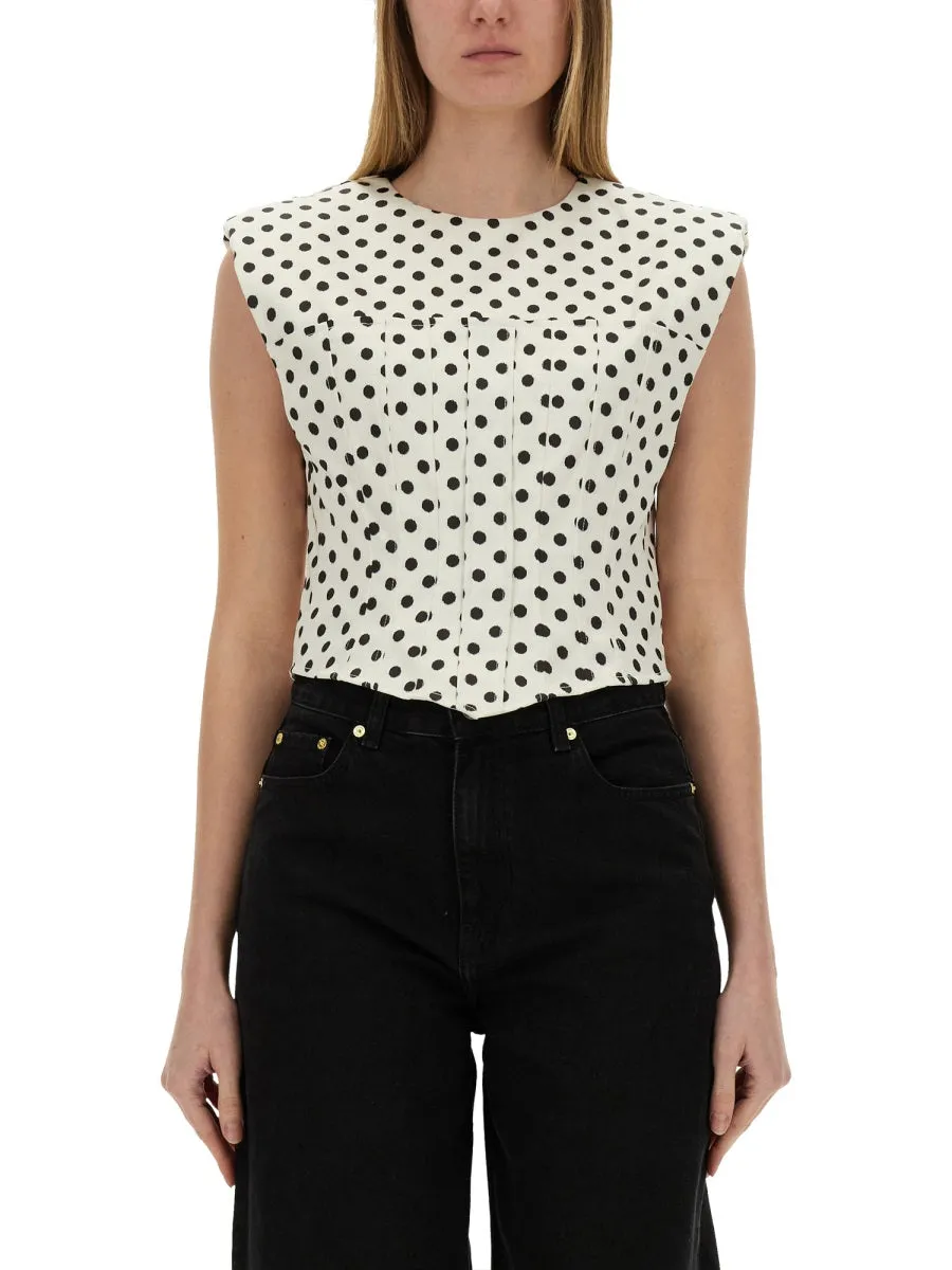 "Polka-Dot" Corset Top