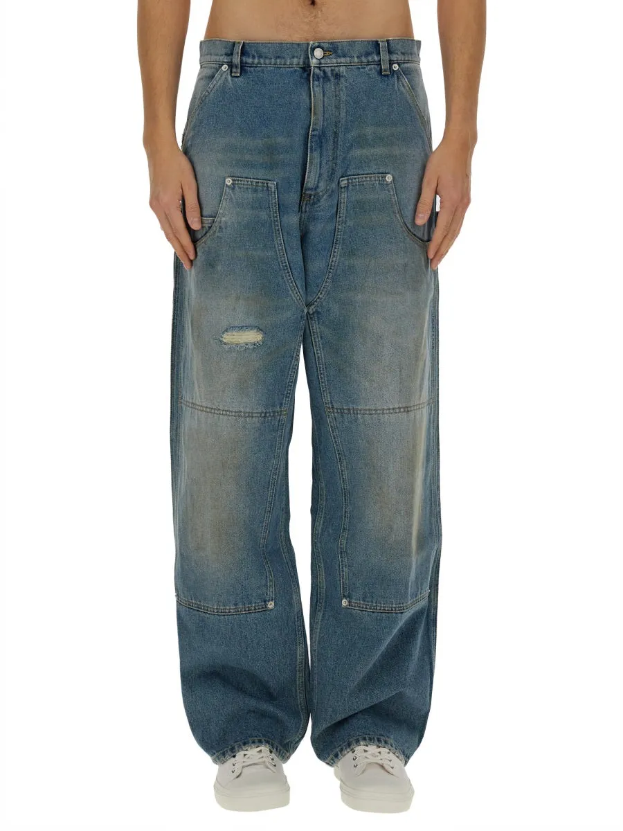 "Wide-Leg" Jeans