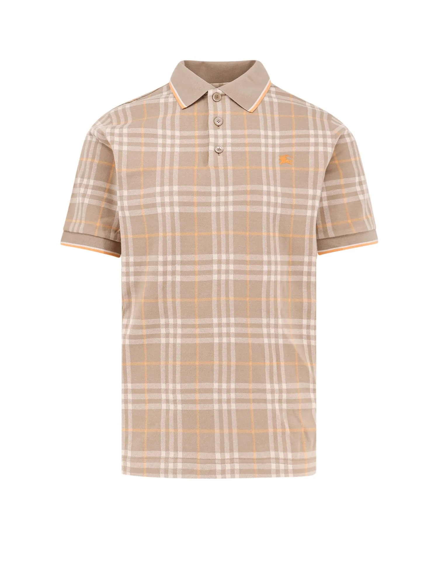 Stan Polo Shirt With Check Print