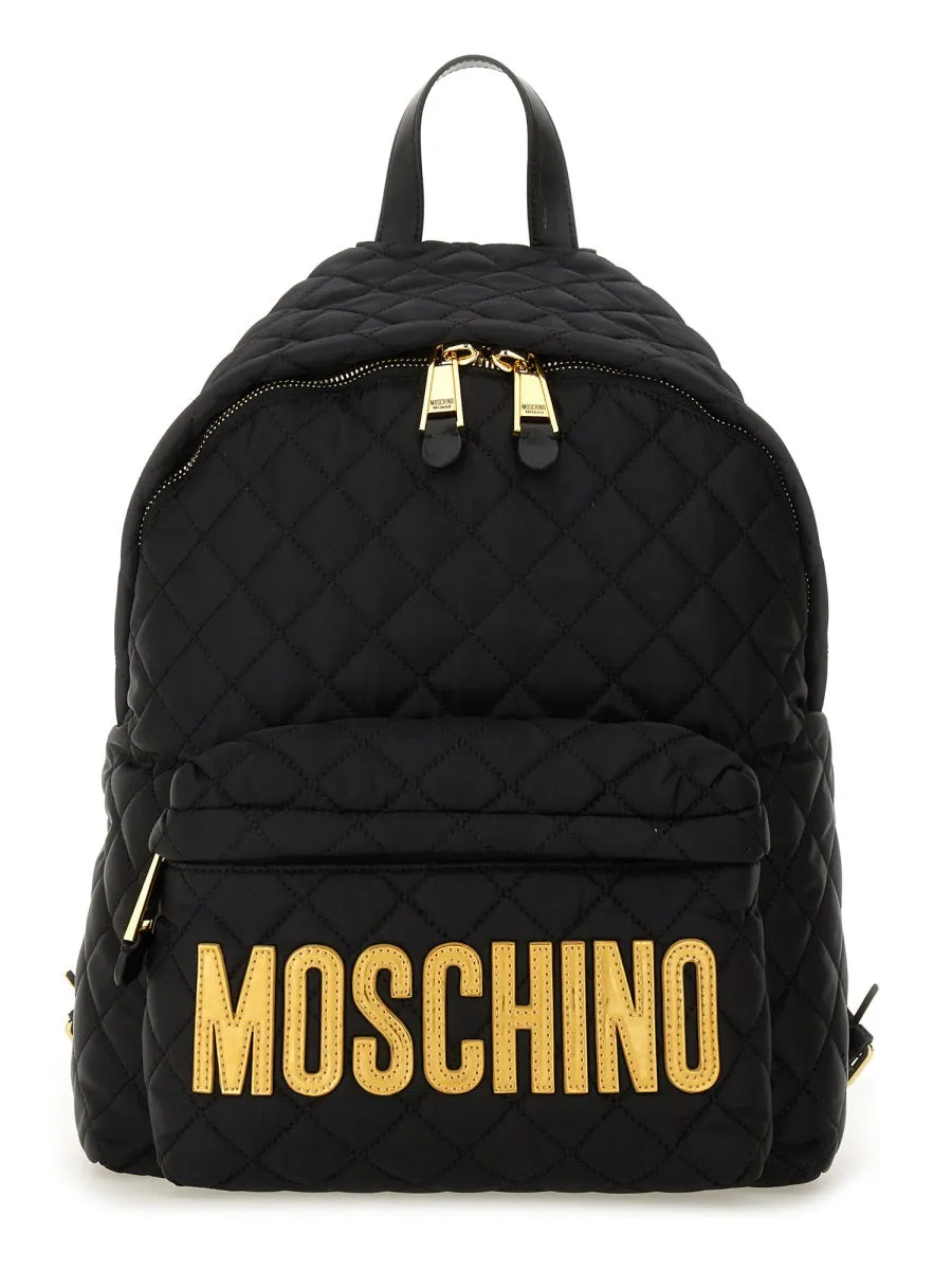 "Quilted Logo" Backpack