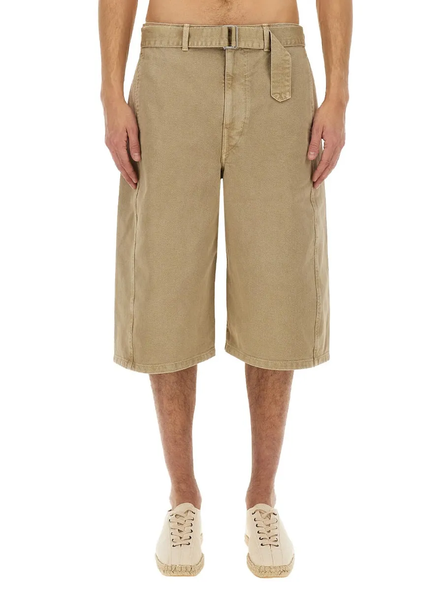 Twisted Bermuda Shorts