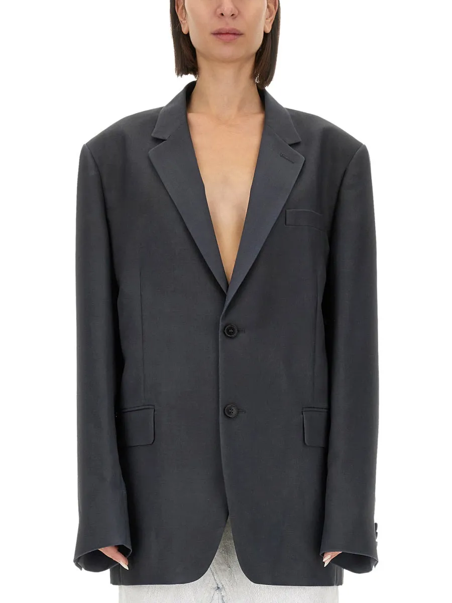 Mohair Wool Blazer
