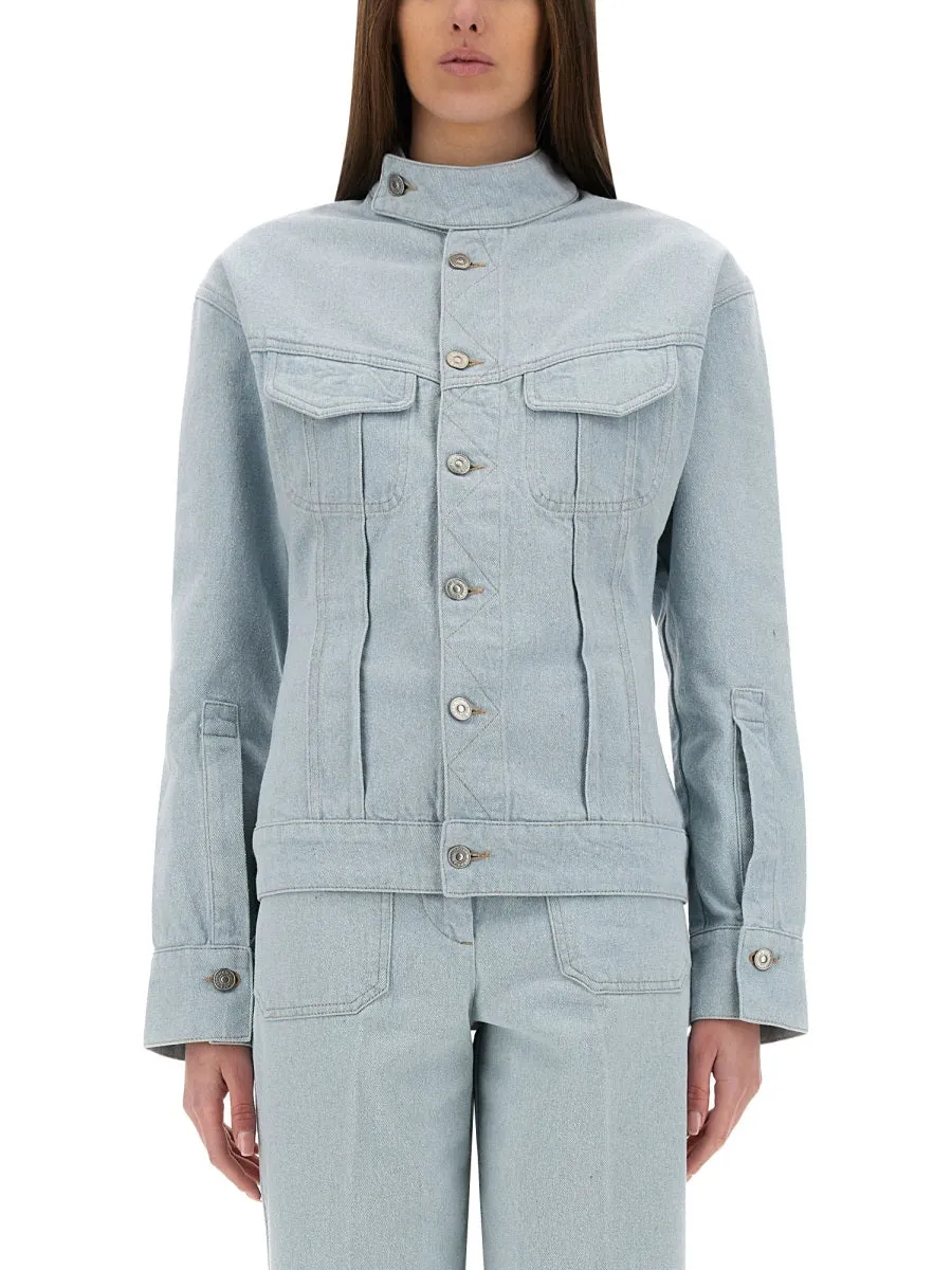 "Sculptural" Denim Jacket