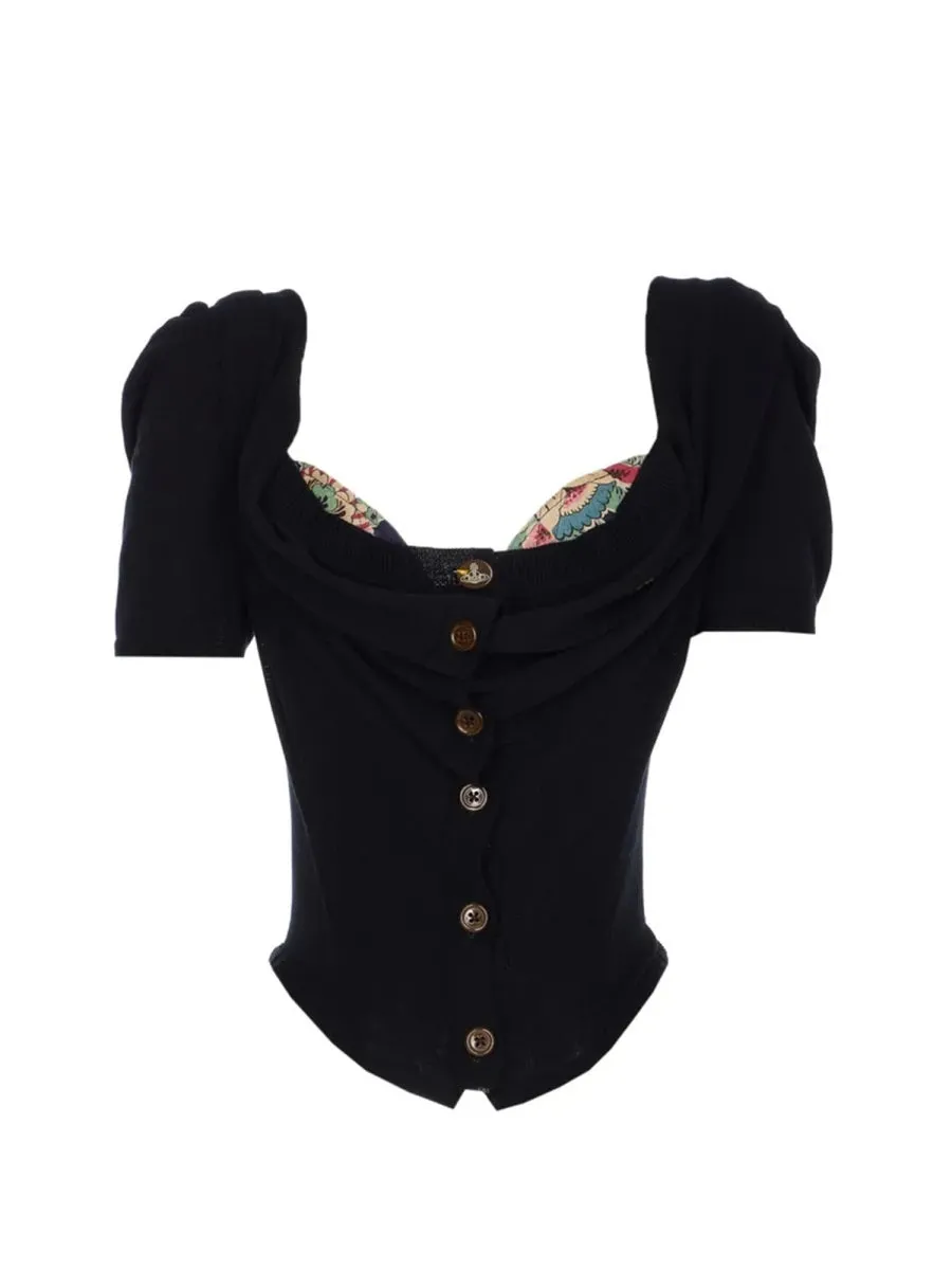 "Bea Corset" Cardigan