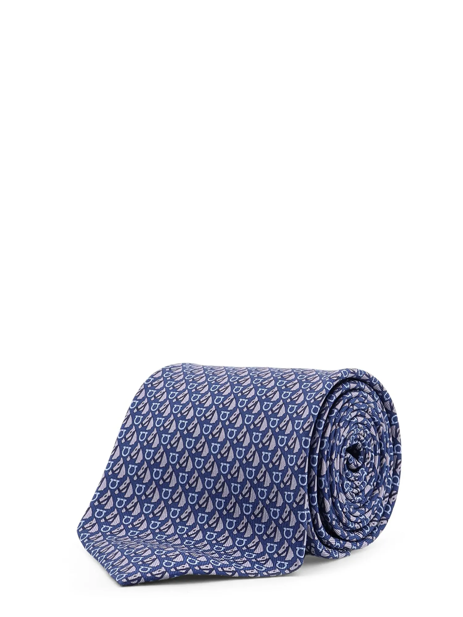 Silk Tie With Varenne Print