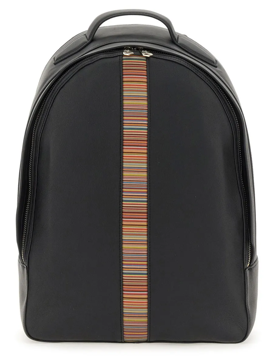 Signature Stripe Backpack