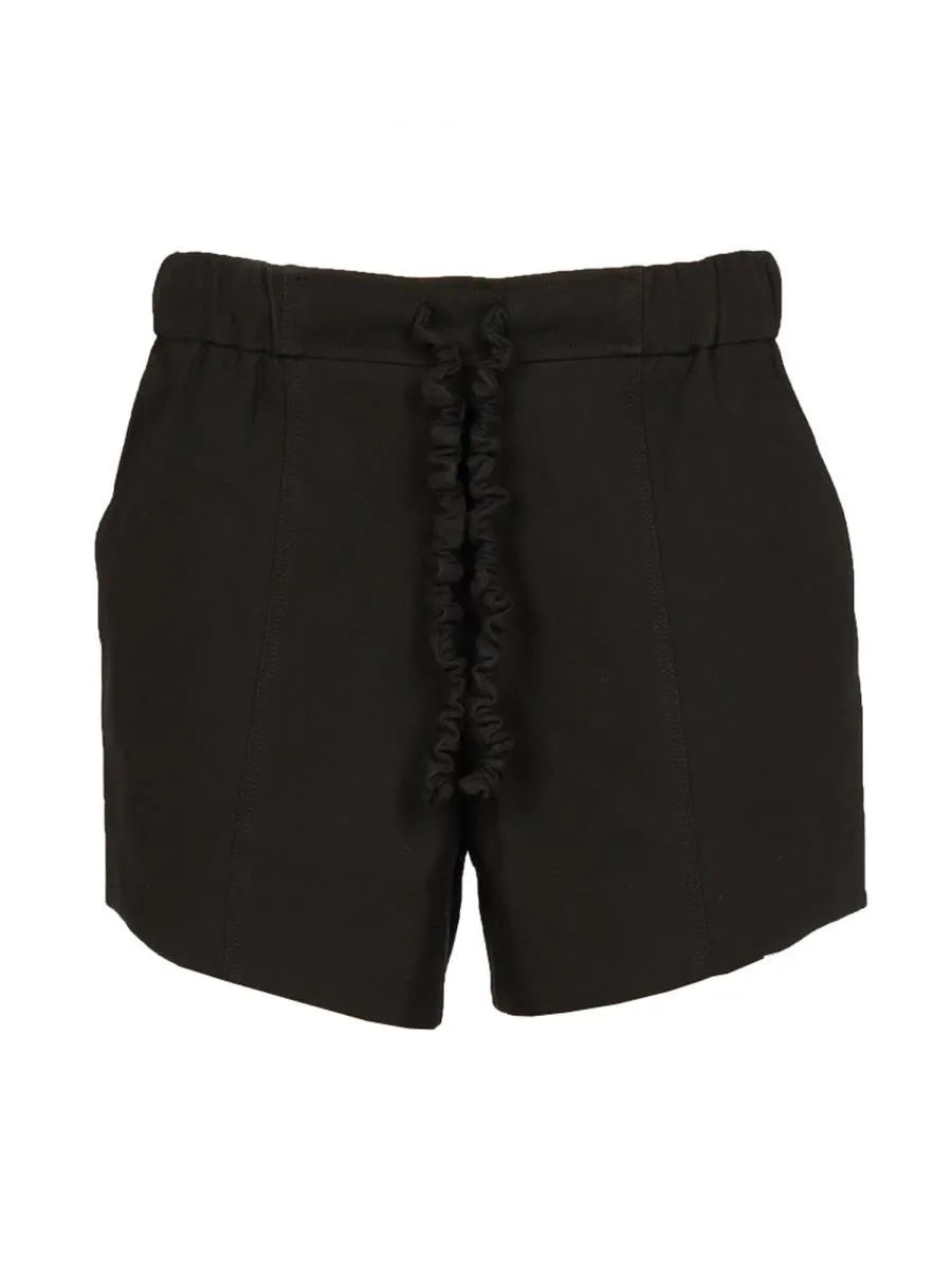 Shorts With Ruffled Elastic